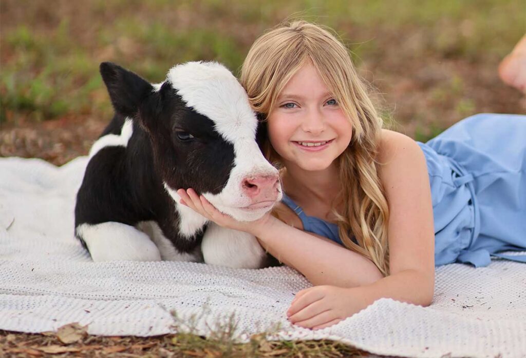 girl-with-calf